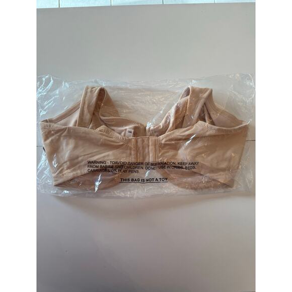 Lively NWT The Minimizer Bra Full Coverage Almond Sz 38G Flexible Underwire - Picture 2 of 3